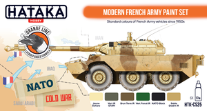 Hataka HTK-CS25 Modern French Army paint set 6x17ml – zdjęcie 2
