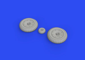 Eduard 648684 Me 163B wheels GASPATCH MODELS 1/48 – zdjęcie 2