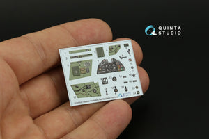 Quinta Studio QD48446 Hurricane family 3D-Printed colored Interior on decal paper (Italeri/Tamiya) 1/48 – image 3