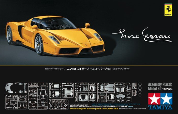 Tamiya 24301 Enzo Ferrari Giallo Modena 1/24