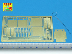 Aber 35A010 Przednie i tylnie błotniki do Tiger I 1/35 – zdjęcie 2