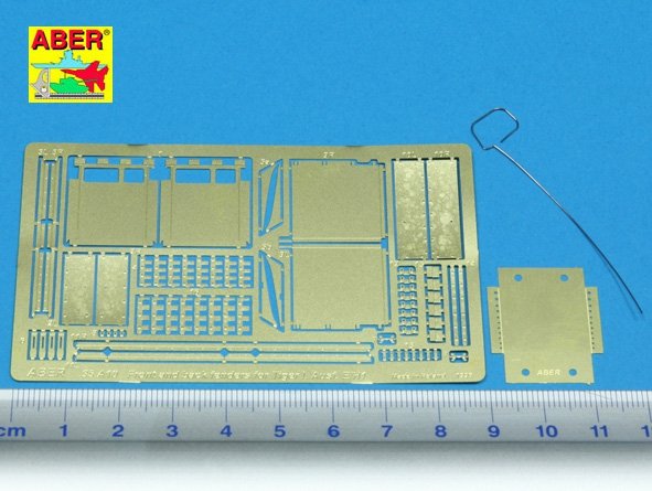 Aber 35A010 Przednie i tylnie błotniki do Tiger I 1/35 – zdjęcie 2