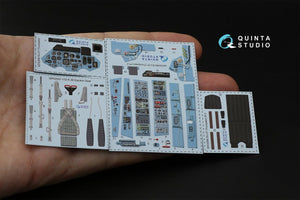 Quinta Studio QD32088 Su-27 3D-Printed &amp;amp; colored Interior on decal paper (Trumpeter) (full version) 1/32 – image 11