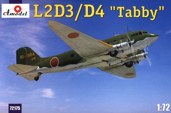 A-Model 72175 Japanese L2D3/D4 &amp;quot;Tabby&amp;quot; 1/72
