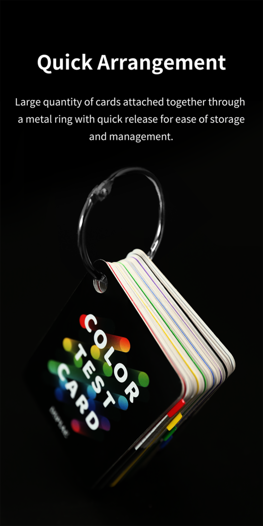 DSPIAE CC-01 Color Test Card Keychain Model Tool – image 5