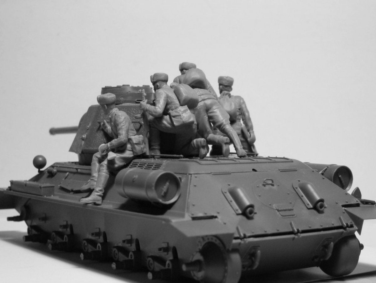 ICM 35640 Soviet Tank Riders (1943-1945) 4 figures 1/35 – zdjęcie 10