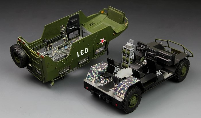 Meng VS-003 GAZ-233014 STS Tiger 1/35 – zdjęcie 9