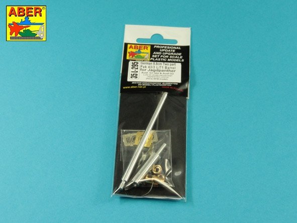 Aber 35L-295 Lufa Pak 43/3 L/71 8,8 cm do Jagdpantery G1 późna lub G2 (RFM) 1/35 – zdjęcie 2