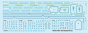 Trumpeter 06743 USS Intrepid CVS-11 1/700 – image 3