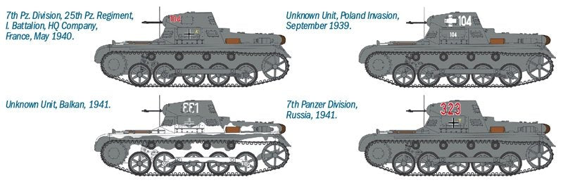 Italeri 6523 Pz. Kpfw. I Ausf. B 1/35 – image 6