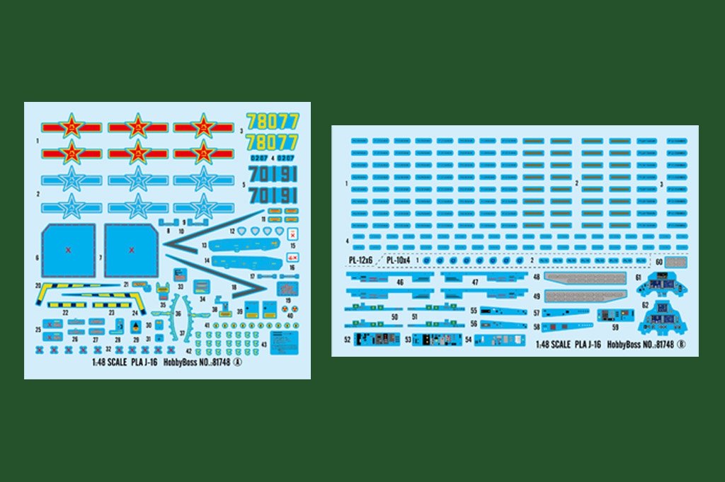 Hobby Boss 81748 PLA J-16 1/48 – zdjęcie 4