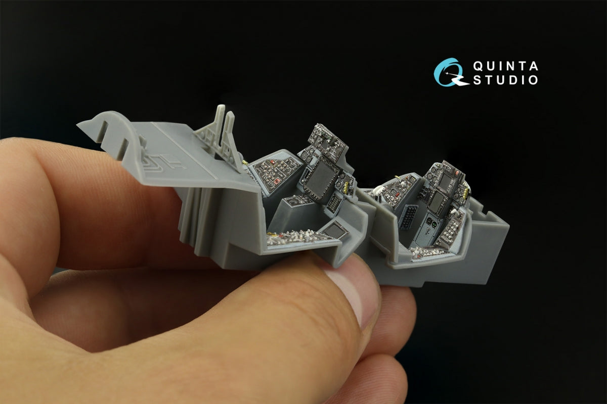 Quinta Studio QDS-48396 F-14B 3D-Printed colored Interior on decal paper (Hobby Boss) (Small version) 1/48 – image 10