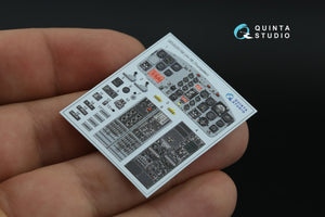 Quinta Studio QDS-35158 UH-1B 3D-Printed &amp;amp; colored Interior on decal paper (Trumpeter) (Small version) 1/35 – image 9
