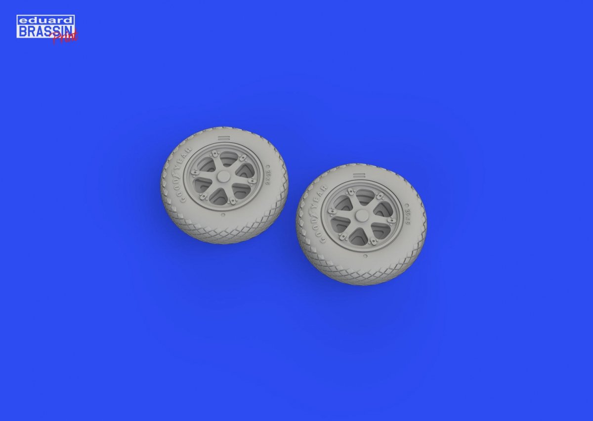 Eduard 672299 F4F wheels late PRINT ARMA HOBBY 1/72 – zdjęcie 3