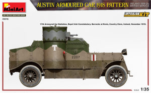 MiniArt 39016 AUSTIN ARMOURED CAR 1918 PATTERN. IRELAND 1919-21. BRITISH SERVICE. INTERIOR KIT 1/35 – zdjęcie 5