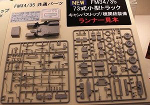 Fine Molds FM34 JGSDF Type 73 Light Truck (Canvas Top) 1/35 – Bild 4
