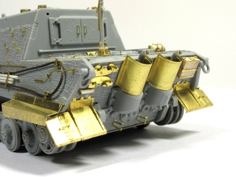 E.T. Model E72-022 WWII German Jagdtiger For DRAGON Kit 1/72 – zdjęcie 5