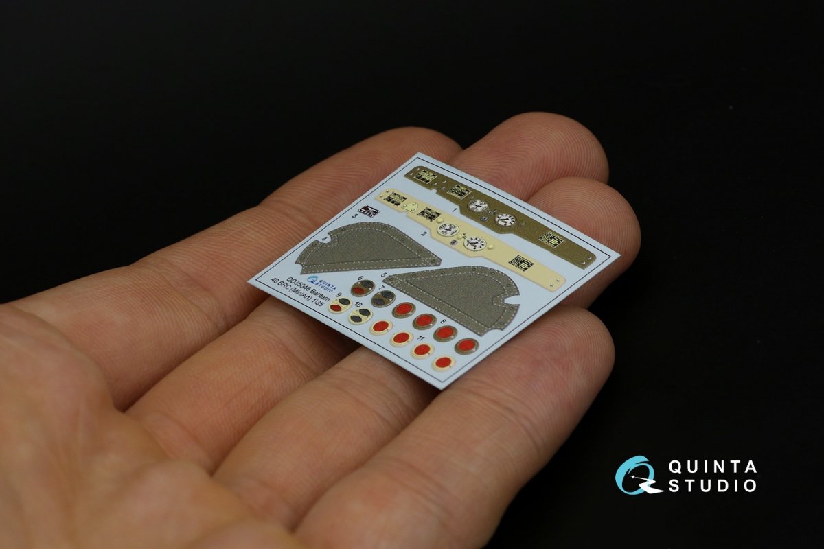 Quinta Studio QD35046 Bantam 40 BRC 3D-Printed &amp;amp; coloured Interior on decal paper ( Mini Art ) 1/35 – zdjęcie 9