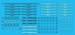 Das Werk DW35027 German 7,5cm Pak40 with 4 Figures 1/35 – zdjęcie 6