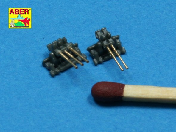 Aber 350L-23 Set of 20 pcs 25 mm type 96 A/A barrels for Japan ships 1/350 – zdjęcie 6