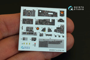 Quinta Studio QD48055 F-4J 3D-Printed &amp;amp; coloured Interior on decal paper (for ZM SWS kit) 1/48 – Bild 4