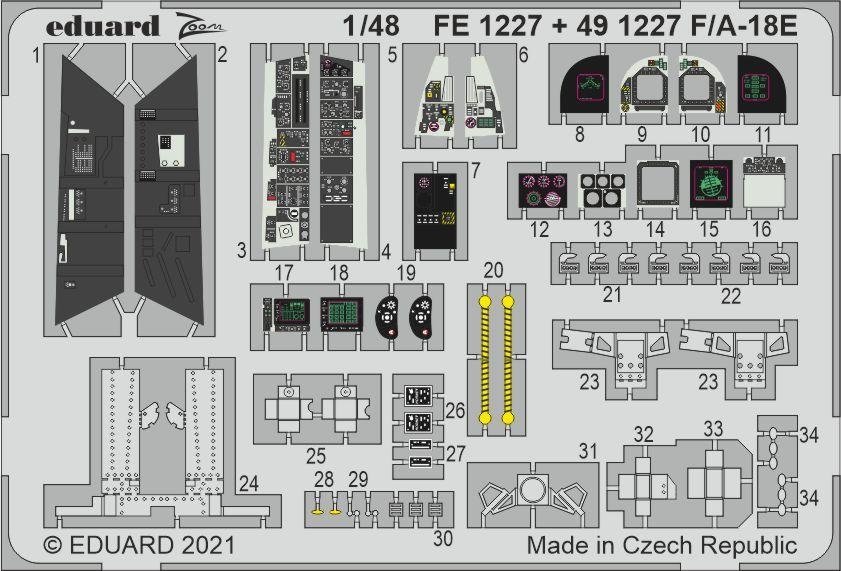 Eduard BIG49313 F/ A-18E HOBBY BOSS 1/48 – image 3