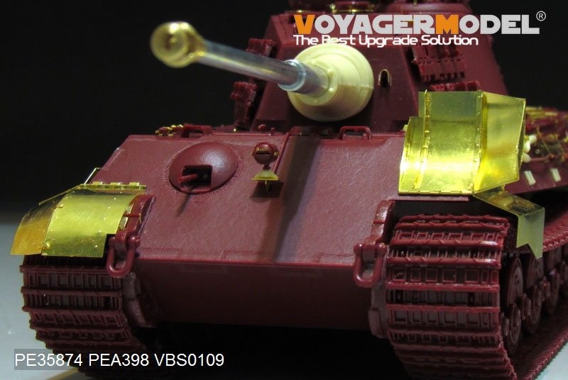 Voyager Model PEA398 WWII German King Tiger Schurzen（For MENG) 1/35 – zdjęcie 5