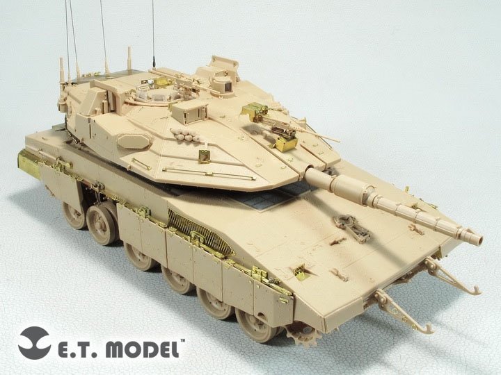 E.T. Model E35-282 Israeli Merkava Mk.4M w/Trophy Active Protection System Basic For Meng Kit 1/35 – immagine 2