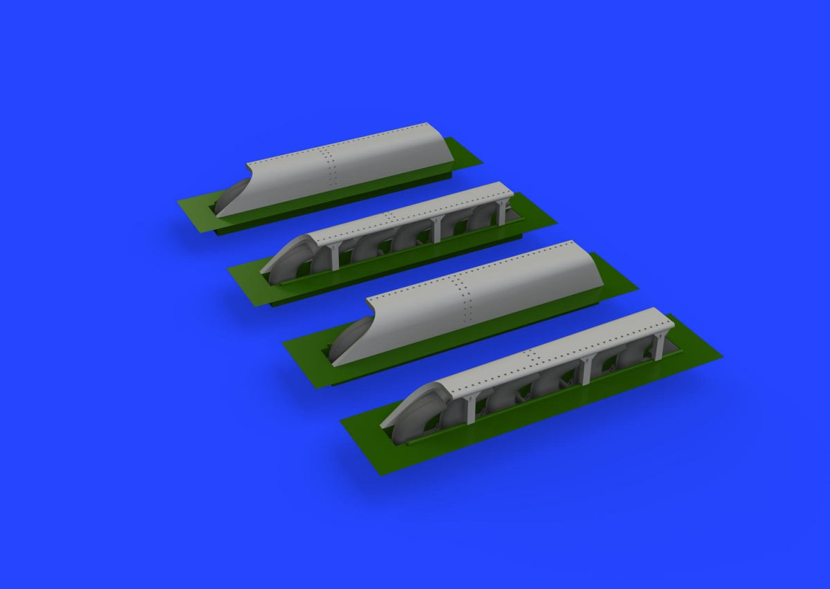 Eduard 672356 Me 410 exhaust stacks PRINT AIRFIX 1/72 – zdjęcie 3