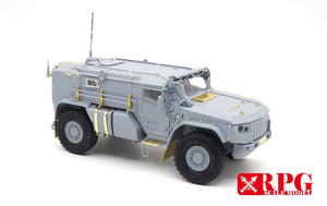 RPG Model 35021 KAMAZ K-4386 Typhoon-VDV Mine-Protected Armoured Vehicle Early Typ 1/35 – zdjęcie 6
