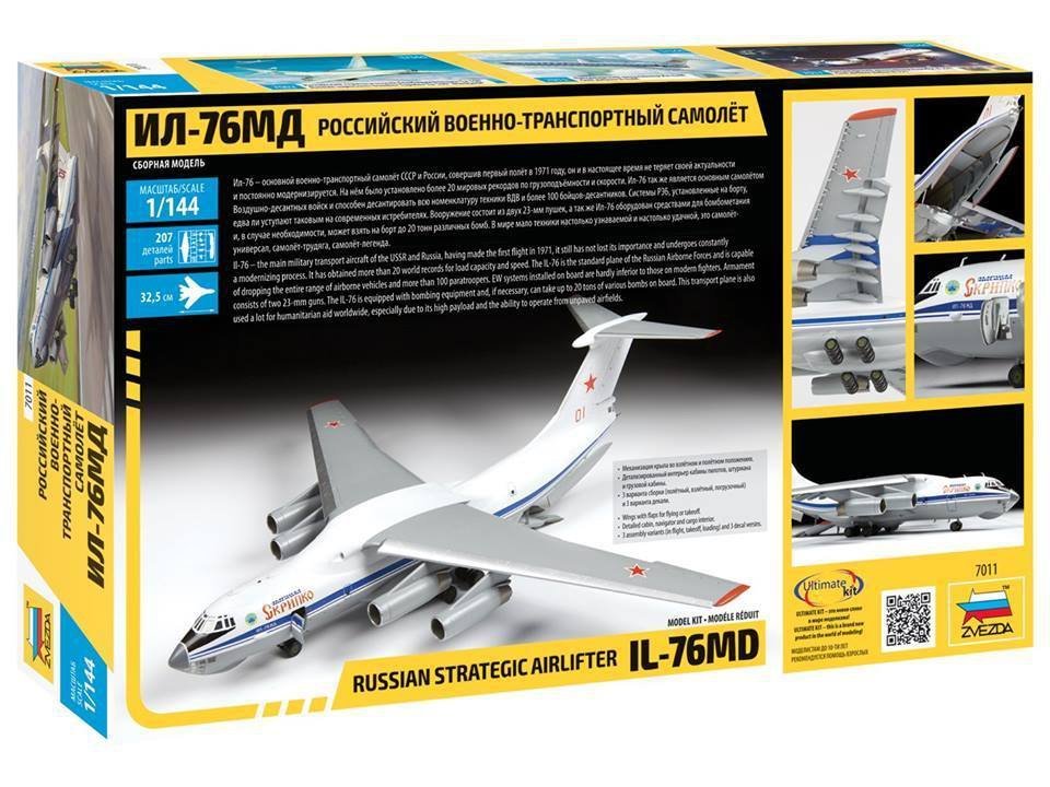 Zvezda 7011 Russian strategic airlifter Il-76MD 1/144 – zdjęcie 2