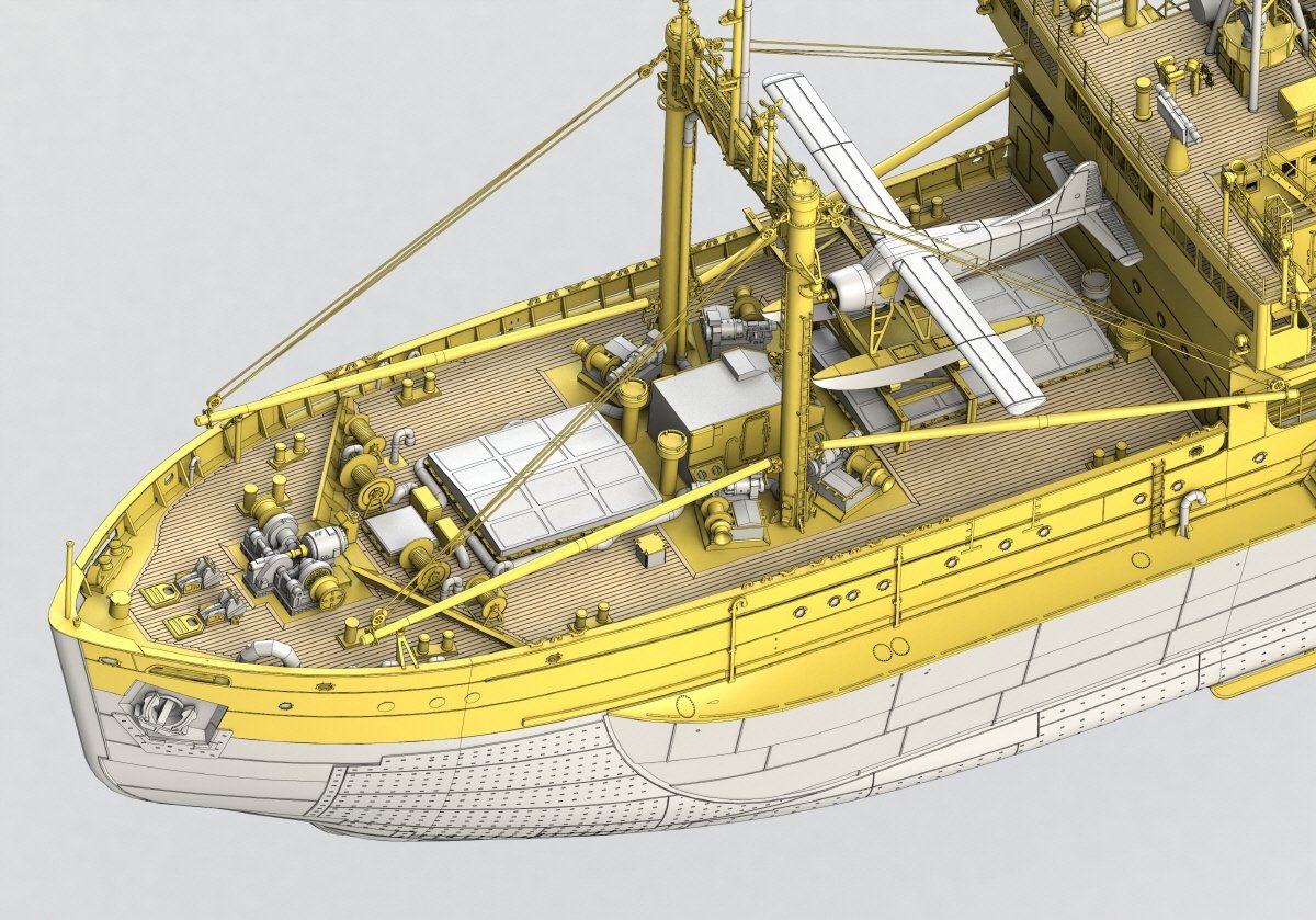 Pontos 25001R1 SOYA Antarctica Observation Ship 3rd. Corps 1/250 – image 6