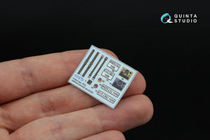 Quinta Studio QDS-35146 Schwimmwagen Type 166 3D-Printed &amp;amp; colored Interior on decal paper (Hero) (Small version) 1/35 – image 4