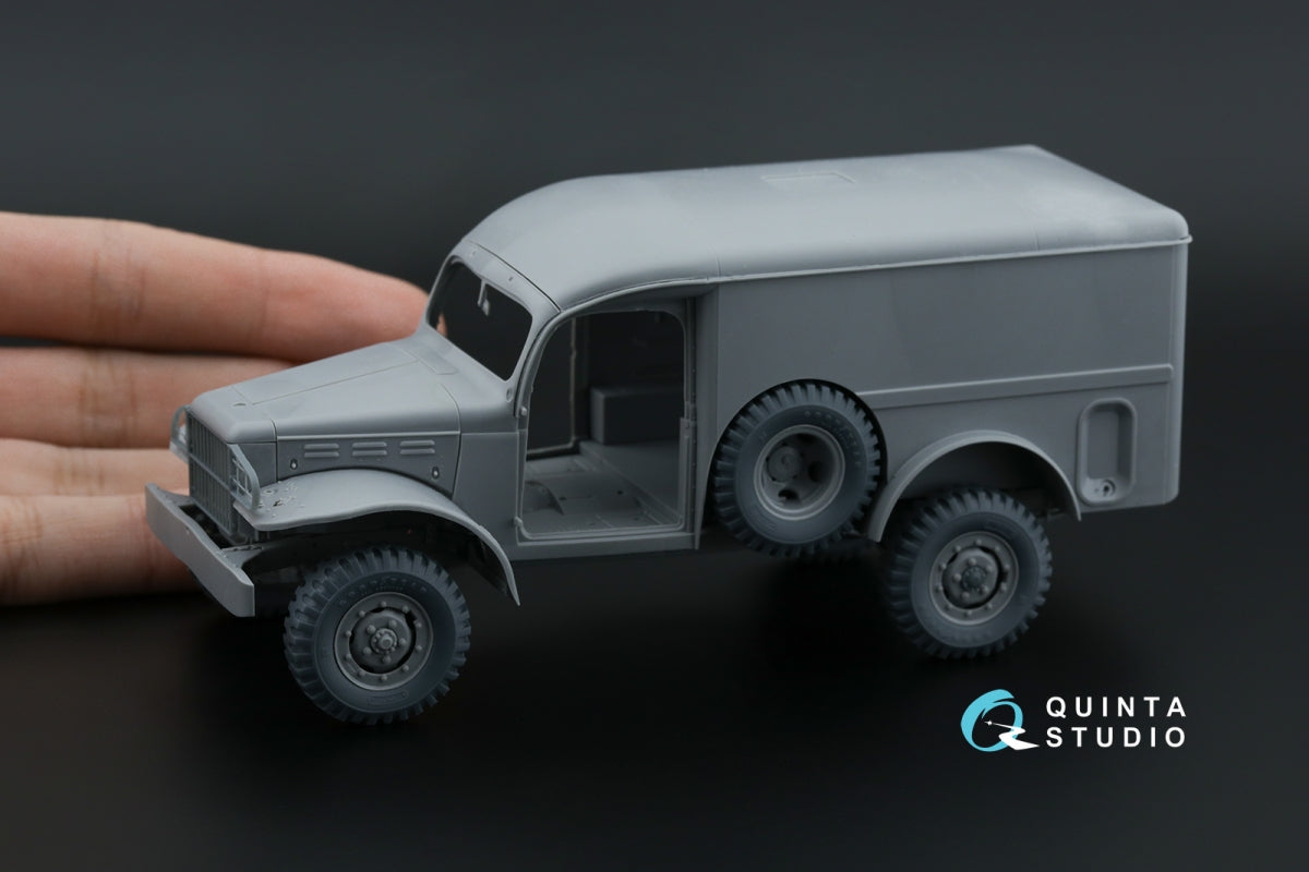Quinta Studio QT35011 Dodge WC Family tire set (Zvezda) 1/35 – image 7