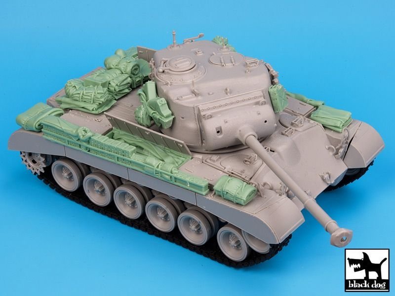 Black Dog T35060 US M -26 Pershing accesorie set 1/35 – zdjęcie 5