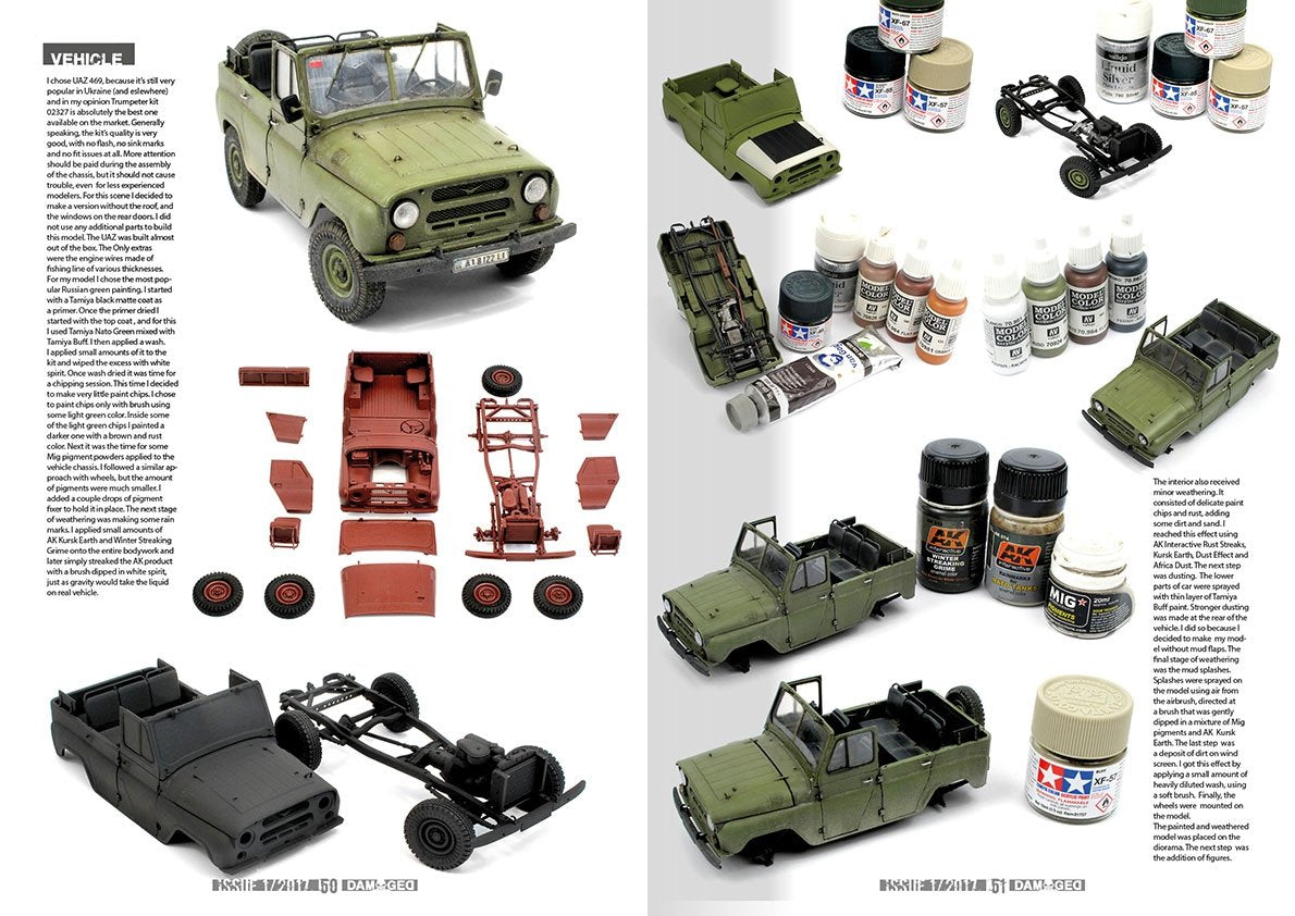 ABTEILUNG 502 ABT701 - Damaged Issue 01 - Weathered &amp;amp; Worn Models Magazine ENGLISH – immagine 7