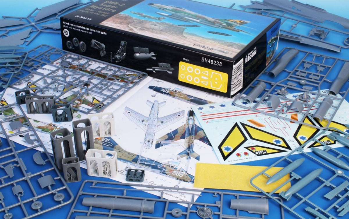Special Hobby 48238 Dassault SMB-2 Super Mystere / Sa&amp;#39;ar - Israeli Storm in the Sky (Hi-Tech Kit) 1/48 – image 16