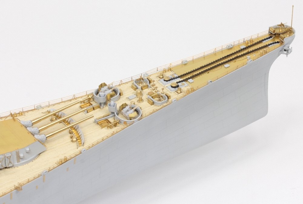 Pontos 37034FN USS BB-63 Missouri 1945 &amp;quot;Advanced&amp;quot; Detail Up Set for Hobbyboss Kit (Teak Tone wooden deck) 1/350 – zdjęcie 7