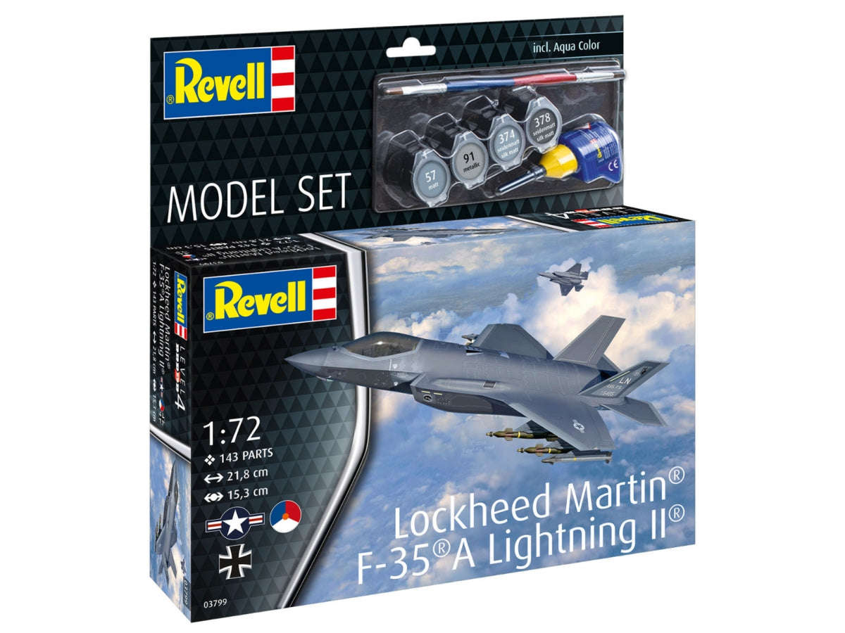 Revell 63799 Lockheed Martin F-35A Lightning II 1/72 – zdjęcie 2