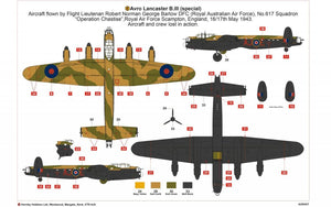 Airfix 09007 Avro Lancaster B.III &amp;#39;Dambusters&amp;#39; (Anniversary Edition) 1/72 – zdjęcie 8