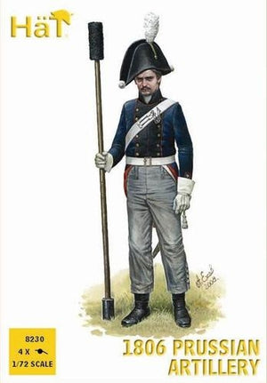 Hat 8230 1806 Prussian Artillery 1/72