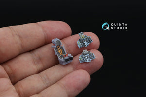 Quinta Studio QD+72167 Su-17UM3 3D-Printed &amp;amp; coloured Interior on decal paper (Modelsvit) (with 3D-printed resin part) 1/72 – zdjęcie 12