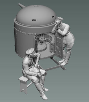 Copper State Models F35-049 Fahrpanzer german leaning crewman 1/35 – image 2