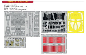 Eduard BIG49257 F-14D 1/48 for AMK – immagine 2