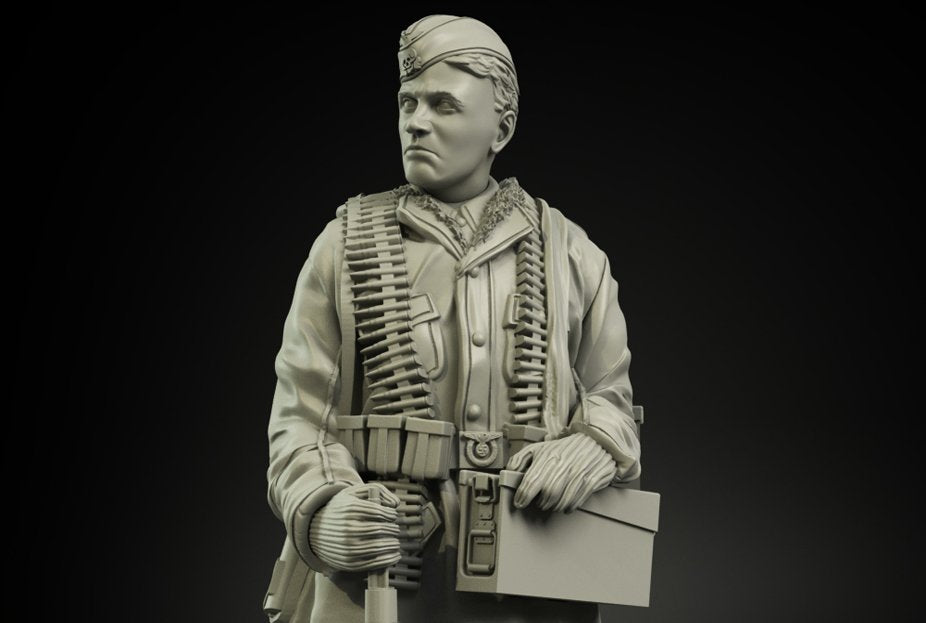 Panzer Art FI35-064 Waffen-SS Anorakanzug MG-42 ammo carrier 1/35 – immagine 2