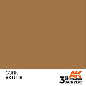 AK Interactive AK11119 CORK – STANDARD 17ml