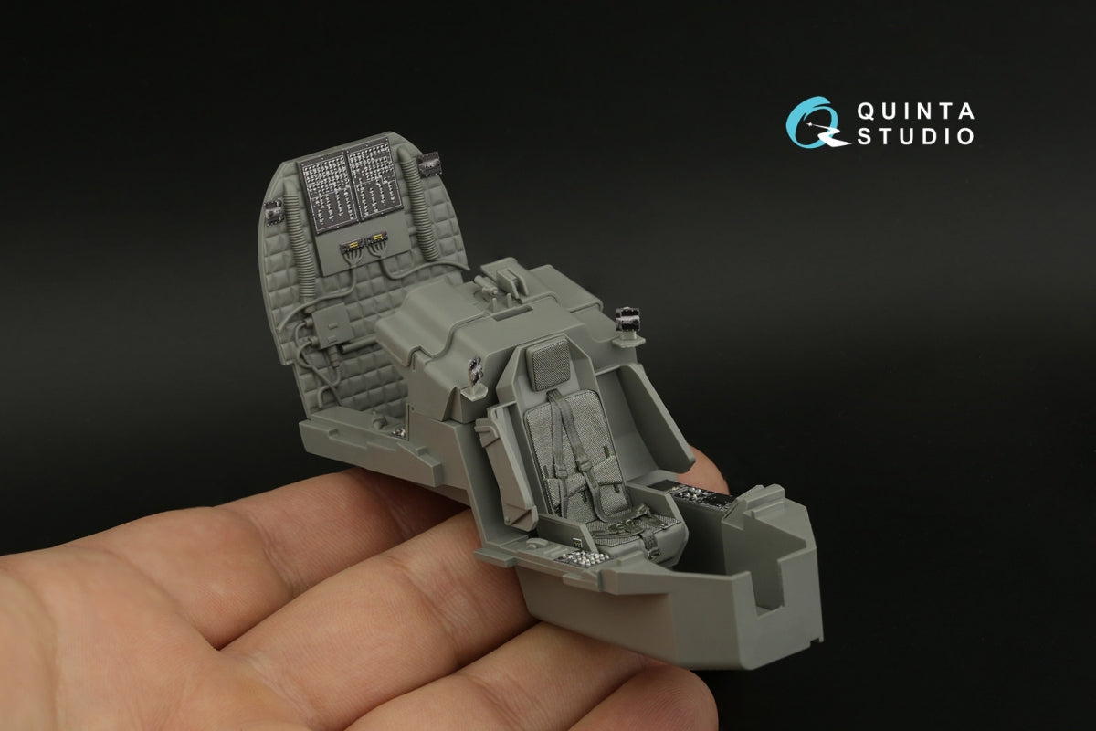 Quinta Studio QD+35106 AH-64D 3D-Printed &amp;amp; colored Interior on decal paper (Takom) (with 3D-printed resin parts) 1/35 – image 6