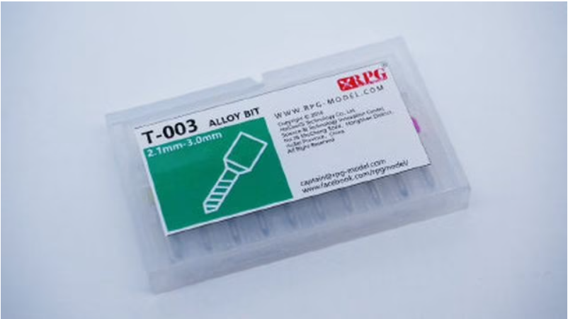 RPG MODEL T-003 Alloy Bit Set 2.1mm - 3.0mm