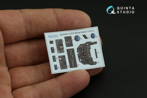 Quinta Studio QD35054 Ju 87G 3D-Printed &amp;amp; coloured Interior on decal paper ( Border Model ) 1/35 – zdjęcie 9