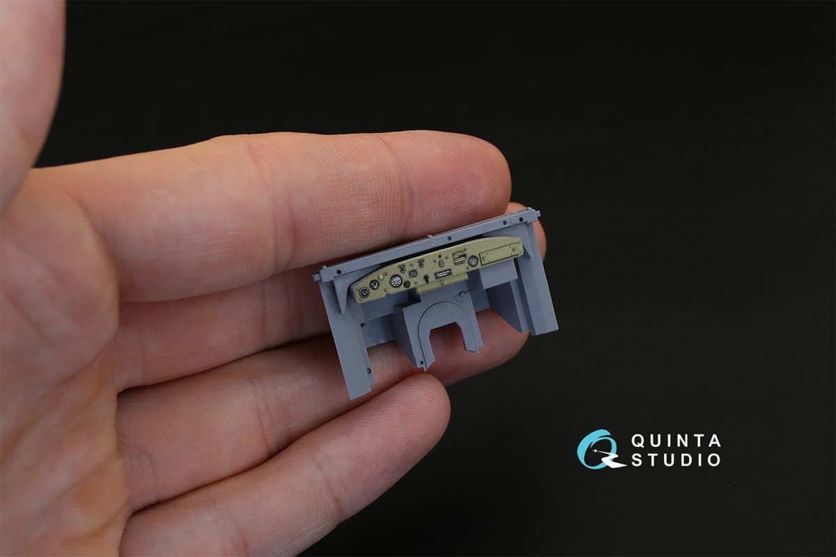 Quinta Studio QD35007 KFZ 1-4 3D-Printed &amp;amp; coloured Interior on decal paper (for ICM kits) 1/35 – zdjęcie 3